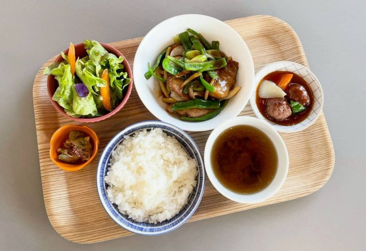 リーフランチB(青椒肉片)