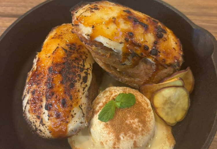 焼き芋トースト