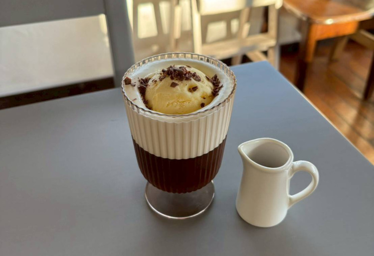 コーヒーゼリーアフォガード